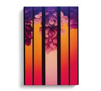 The Dynamic Flowers Canvas Wall Art Print 30x20 Inch
