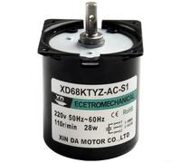 The Dynamic Performance offered by this efficient synchronous gear motor design rated suitably for both home use as well as professional setups (110 rpm)