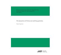 The dynamics of finite-size settling particles