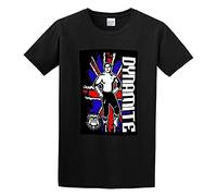 The Dynamite Kid Wrestling Legend Unisex 100% Cotton Short-Sleeve T-Shirts Black L