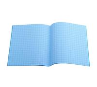 The Dyslexia Shop 9" x 7" - 10mm Squared Coloured Paper Exercise Book Blue/Single Book