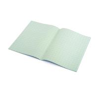 The Dyslexia Shop A4-15mm Squared Tinted Exercise Book (Blue Cover) Green/Pack of 10