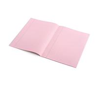 The Dyslexia Shop A4-7mm Lined Tinted Exercise Book - (Grey Cover) Single Book/Pink