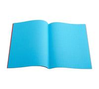 The Dyslexia Shop A4-7mm Squared Tinted Exercise Book - (Red Cover) Pack of 10 / Turquoise