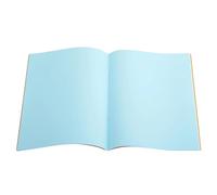The Dyslexia Shop A4 - Plain Tinted Paper - Exercise Books (Orange Cover) Pack of 10 / Aqua