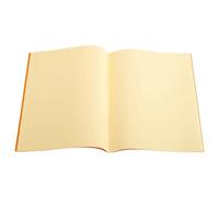 The Dyslexia Shop A4 - Plain Tinted Paper - Exercise Books (Orange Cover) Pack of 10 / Cream