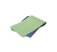 The Dyslexia Shop A4 Tinted Handwriting Practice Pads - (10mm Ruled) Green/Single Book