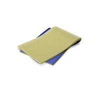 The Dyslexia Shop A4 Tinted Handwriting Practice Pads - (10mm Ruled) Yellow/Single Book