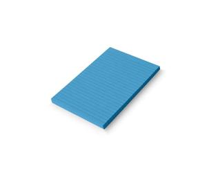 The Dyslexia Shop A5 8mm Lined Coloured Paper Refill Pad Pack of 5 / Turquoise