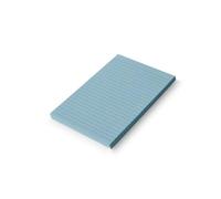 The Dyslexia Shop A5 8mm Lined Coloured Paper Refill Pad Single Book/Aqua