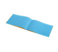 The Dyslexia Shop A5 Landscape - Handwriting Exercise Book - (Yellow Cover) Turqouise / 10