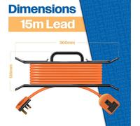 The Eagle 13A Uk Plug-To-Socket Power Extension Lead Is Designed For Both Diy And Domestic Use, Providing A Reliable And Convenien