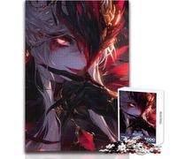 The Eagle Anime Girl Jigsaw Puzzles 1000 Pieces for Teenagers Mindful Learning Fun Game Unique Gift for Joyful Celebrations Size 50x75cm