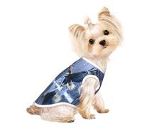 The Eagle Flying on The Lake Small Dog Shirt,Soft Breathable Dog Shirt for Dogs Cats Boy Girl Pet Tshirt,Suitable for Small Pets