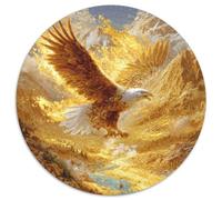 The Eagle-shimmering Beneath The Radiance of The Mountains Puzzle 1000pcs (67.5x67.5cm) Puzzles, Die Für Erwachsene Und Personen Ab 14 Jahren Geeignet Sind