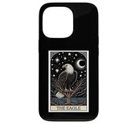 The Eagle Tarot Card Stars and Crescent Moon Men Women Kids Case for iPhone 13 Pro