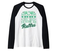 The Early Bird can Have the Worm, I'll take the Coffee Raglan Baseball Tee