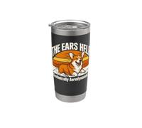 The Ears Help Technically Aerodynamic Corgi Stainless Steel Insulated Tumbler