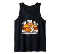 The Ears Help Technically Aerodynamic Corgi Tank Top