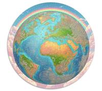 The Earth 1000 Pieces Jigsaws Stress Reliever Difficult Challenge for Adults Kids Unique Challenge Game Planet Jigsaw Puzzles Home Decor Gifts And Gifts 1000pcs (67.5x67.5cm)
