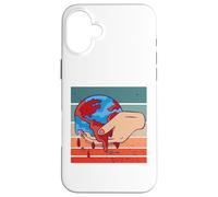 The Earth Bleeds Environmental Awareness Earth Crisis Save Case for iPhone 16 Plus