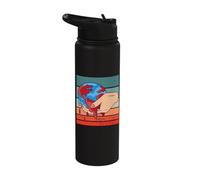 The Earth Bleeds Environmental Awareness Earth Crisis Save Stainless Steel Insulated Water Bottle