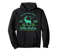 The Earth Has Music For Those Who Listen Nature Lovers Pullover Hoodie