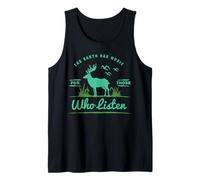 The Earth Has Music for Those Who Listen Nature Lovers Tank Top