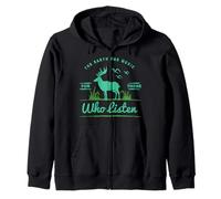 The Earth Has Music For Those Who Listen Nature Lovers Zip Hoodie