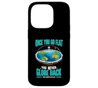 The Earth Is Flat Firmament Earth Day Once You Go Flat Case for iPhone 14 Pro