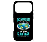 The Earth Is Flat Firmament Earth Day Once You Go Flat Case for iPhone 17 Pro