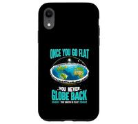 The Earth Is Flat Firmament Earth Day Once You Go Flat Case for iPhone XR