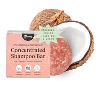 The Earthling Co. Shampoo Bar Vanilla Coconut - Vegetable Hair Shampoo for All Hair Types - Parabens, Silicone and Sulphate Free Shampoo Bar for Men, Women and Kids - Low Waste and No Plastic
