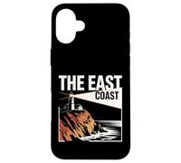 The East Coast Lighthouse Cliff Ocean Scenic View Case for iPhone 16 Plus