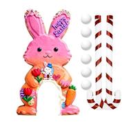 The Easter Golf Game Set delivers a fun and interactive indoor activity designed for seasonal celebrations and everyday play. Featuring a compact putting course with clubs balls, it allows kids an