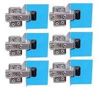 The Easy Hinge Mate, Adjustable Accurate Guide for Hinge Cutting, Door Jamb and Latch Installation Tool, Fits Most Doors (6PCS)