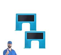 The Easy Hinge Mate,Quick Fix for Door Installation,Adjustable Accurate Guide for Hinges Cutting, Door Jamb Hinge Jig,Carpenter Latch Installation in Minutes (2 pcs)