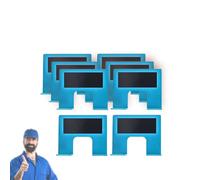 The Easy Hinge Mate,Quick Fix for Door Installation,Adjustable Accurate Guide for Hinges Cutting, Door Jamb Hinge Jig,Carpenter Latch Installation in Minutes (8 pcs)