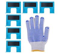 The Easy Hinge Mate, Your Quick Fix for Door Installation, 6Pcs Magnetic Doors Hinge Jig, Adjustable Accurate Guide for Hinges & Latches Cutting, 2mm Door Gap Alignment Tool for Cabinet, Drawer, Doors