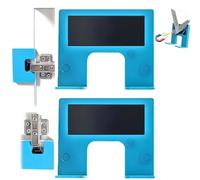 The Easy Hinge Mate - Your Quick Fix for Door Installation, Accurate Adjustable Guide for Hinge Cutting, Door Mortise Jig for Quick Setup & Carpenter Projects (6)