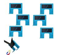 The Easy Hinge Mate - Your Quick Fix for Door Installation, Adjustable Accurate Door Jamb Hinge Mortise Jig for Hinges Cutting, Home Woodworking Exterior Tool,Fits Most Doors (6pcs)