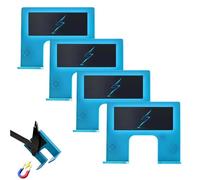 The Easy Hinge Mate - Your Quick Fix for Door Installation, Adjustable Accurate Door Jamb Hinge Mortise Jig for Hinges Cutting, Home Woodworking Exterior Tool,Fits Most Doors (4pcs)