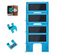 The Easy Hinge Mate,Your Quick Fix for Door Installation, Adjustable Accurate Guide for Hinges Cutting,Door Jamb Hinge Jig or Quick Setup,Carpenter Latch Installation,Drawer Woodworking Tool (4pcs)