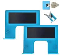 The Easy Hinge Mate, Your Quick Fix for Door Installation, Adjustable Hinge Jig Tool for Accurate Door and Drawer Setup, Magnetic Back Carpenter Guide (2)