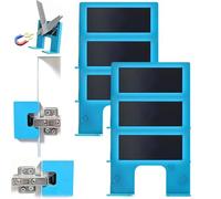 The Easy Hinge Mate - Your Quick Fix for Door Installation, Adjustable Jig for Accurate Hinge Cutting, Quick Setup for Door Jamb & Carpenter Latch Installation (2)