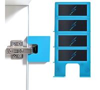 The Easy Hinge Mate, Your Quick Fix for Door Installation Carpenter Latch Installation Cabinets Jamb Hinges Mate Door Jamb Hinge Jig Accurate Guide for Hinges Cutting(4pcs)