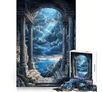The Echoes of Atlantis 1000 Piece Jigsaw Puzzles for Teenagers Logic Sense Toy Peaceful Fun Smooth Edge Creative Gift (38x52cm)