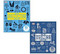 The Economics Book, The Business Book Big Ideas Simply Explained 2 Books Collection Set