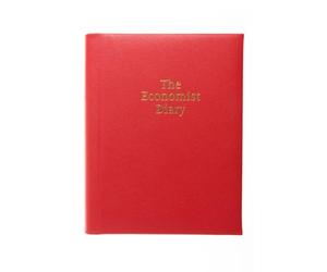 The Economist - 2026 Desk Diary - Week-to-View Planner - Red (EDDR-26)