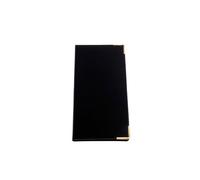 The Economist Diaries 2024 Diary and Business Planner - Week to View Slimline Pocket Diary with Luxury Leather Cover - Black